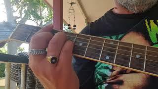 PUNKY REGGAE PARTY - Bob Marley, lefthand guitar lesson + chords, Reggae, Aaron Paterson