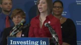 Local Jobs for America Act - Teacher Focus Press Conference: Joelle Beck