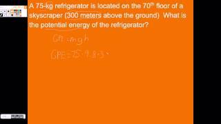 Calculating Gravitational Potential Energy