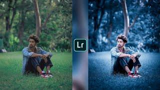 Dark Blue Tone Lightroom Photo Editing | Lightroom Presets Download Free