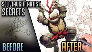 SELF TAUGHT ARTIST SECRETS AND STRATEGIES