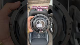Fitting JBL Speaker in Car 