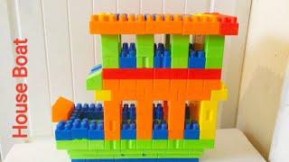 House Boat/Building blocks for kids/Building blocks /Blocks building House Boat/Blocks.