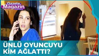 Dilara Aksüyek Ağlarken Kameralara Yakalandı  | Gazete Magazin