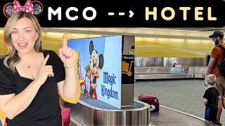 Getting from MCO to Disney World with UBER...