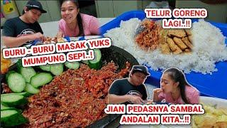 MUMPUNG SEPI..! Masak SAMBAL TERI ANDALAN KITA