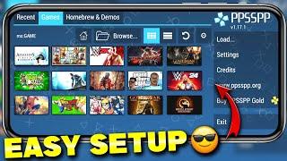 {2025}Ppsspp Emulator Setup Guide | How To Play Games Using Ppsspp Emulator In Hindi