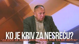 KATASTROFALNA NESRECA U NOVOM SADU - Ugljesa Grgur - "Za ovo je neko kriv i mora sve da se ispita!"