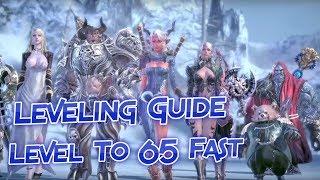 Tera Console - Leveling Guide - Level 1-65