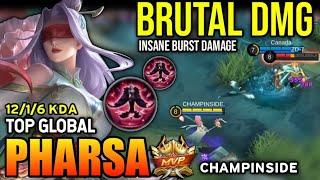 PHARSA BEST BUILD 2022 | TOP GLOBAL PHARSA GAMEPLAY | MOBILE LEGENDS 