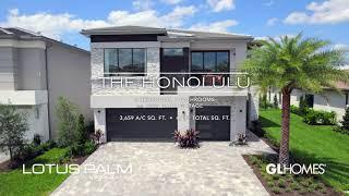 The Honolulu Model Home | The Fiji Collection at Lotus Palm in Boca Raton, Florida | GL Homes