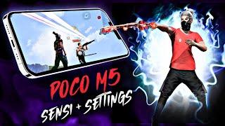 POCO M5 FF Sensitivity Settings || Auto Headshot Sensitivity OB44 Update