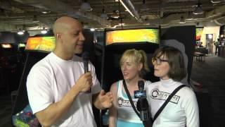 Girl Gamers at Twin Galaxies Arcade with Jace Hall & 2NerdGirls