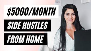 12 Side Hustles From Home That PAY WELL