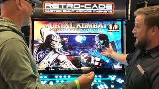 Retro-Cade Custom Built Arcade Cabinets @Pinball Expo