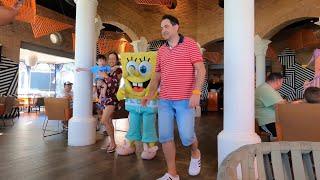 Nickelodeon Resort Punta Cana | Character Breakfast | Nick Bistro | Air Canada Vacations |