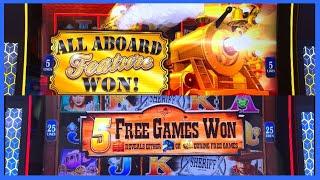 All Aboard Slot!!! HOT SESSION 7 BONUS ROUNDS!!!