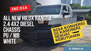 REVIEW | TOYOTA ALL NEW HILUX RANGGA 2.4 DIESEL STD MANUAL 4X2 CHASSIS | INDONESIA