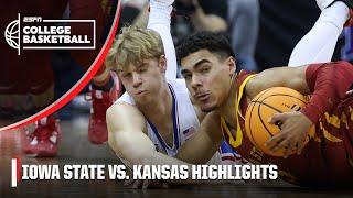 Big 12 Tournament Semifinals: Iowa State Cyclones vs. Kansas Jayhawks | Full Game Highlights