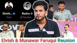 Elvish Yadav & Munawar Faruqui Together in ECL | Elvish Army Twitter Space Video on Controversy
