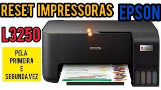 Como Fazer Reset impressora Epson L3250 pela primeira e segunda Vez