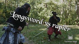 Longsword vs rapier - for one shot