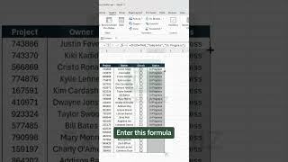 Excel Checkbox Trick Will Blow Your Mind!  #exceltips #viralvideo #shorts #excelformula #excel