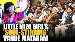 8-yr-old Mizoram girl's Vande Mataram rendition draws applause from PM Modi at Ashtalakshmi Mahotsav