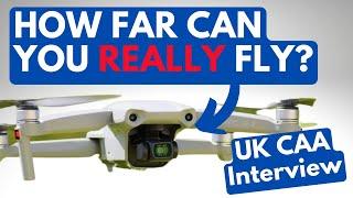 CAA vs VLOS: How far they REALLY want you to fly your drone!? CAA Interview