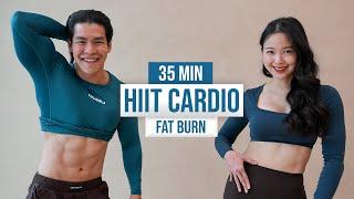 35 MIN HIIT CARDIO I no equipment, all-standing, with warm up & cool down