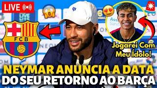 URGENTE! NEYMAR ACABA DE PARALISAR O MUNDO DO FUTEBOL! UMA SURPRESA INESPERADA! NOTÍCIA DO BARCELON