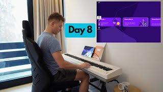 Beginner Learning Piano Using Simply Piano – Day 8