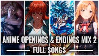 Anime Openings & Endings Mix 2 [Full Songs]