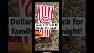 Dollar Tree hack for family movie night! #shorts