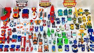 Every Transformers Rescue Bots Toy We Own UPDATE! Over 100 Rescue Bots!