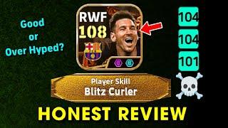 108 Rated Blitz Curler Messi ️ better then blitz curl SON & SALAH? Honest Review ️ eFootball 2025