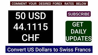 TODAY 1 USD to CHF - US Dollars to Swiss Francs Currency Exchange Rate 25 JULY 2024