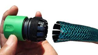 i have lost all my life without knowing this how to connect garden hose very strong-