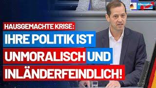 Der Wohnungsmangel und die Energiekrise sind hausgemacht! Roger Beckamp - AfD-Fraktion im Bundestag