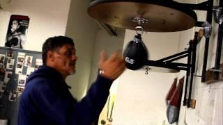 Luis Resto hitting the Speed Bag at 56 years old
