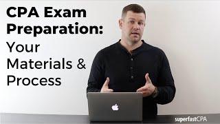 CPA Exam Preparation: Your Materials & Process