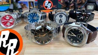 Unboxing Hamilton, Bulova, Longines, Seiko, Citizen, and Hamilton (Trifecta Watches)