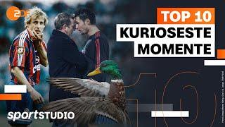 Top 10 der kuriosesten Momente der Bundesliga-Geschichte | sportstudio