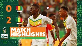 HIGHLIGHTS | Guinea  Senegal #TotalEnergiesAFCON2023 - MD3 Group C