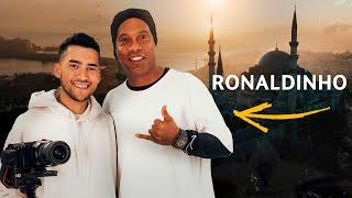 Filmamos con RONALDINHO un comercial para la CHAMPIONS