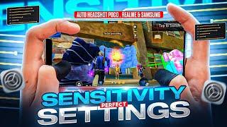 Best Sensitivity Settings For Auto Headshot ️ 2gb, 4gb, 6gb, 8gb, 12gb, Ram (POCO, REALME&SAMSUNG)