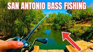 FISHING loaded BASS HOLES San Antonio, TEXAS #fishing #bassfishing