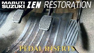 99 Maruti Zen Restoration - Pedal Inserts