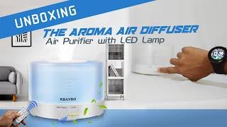 Ultrasonic Air Diffuser with Remote Unboxing and Review | Smart Lab