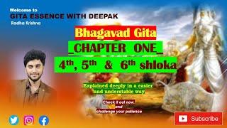 "Bhagavad Gita Chapter 1, Verses 4–6: The Mighty Warriors of the Pandava Army"